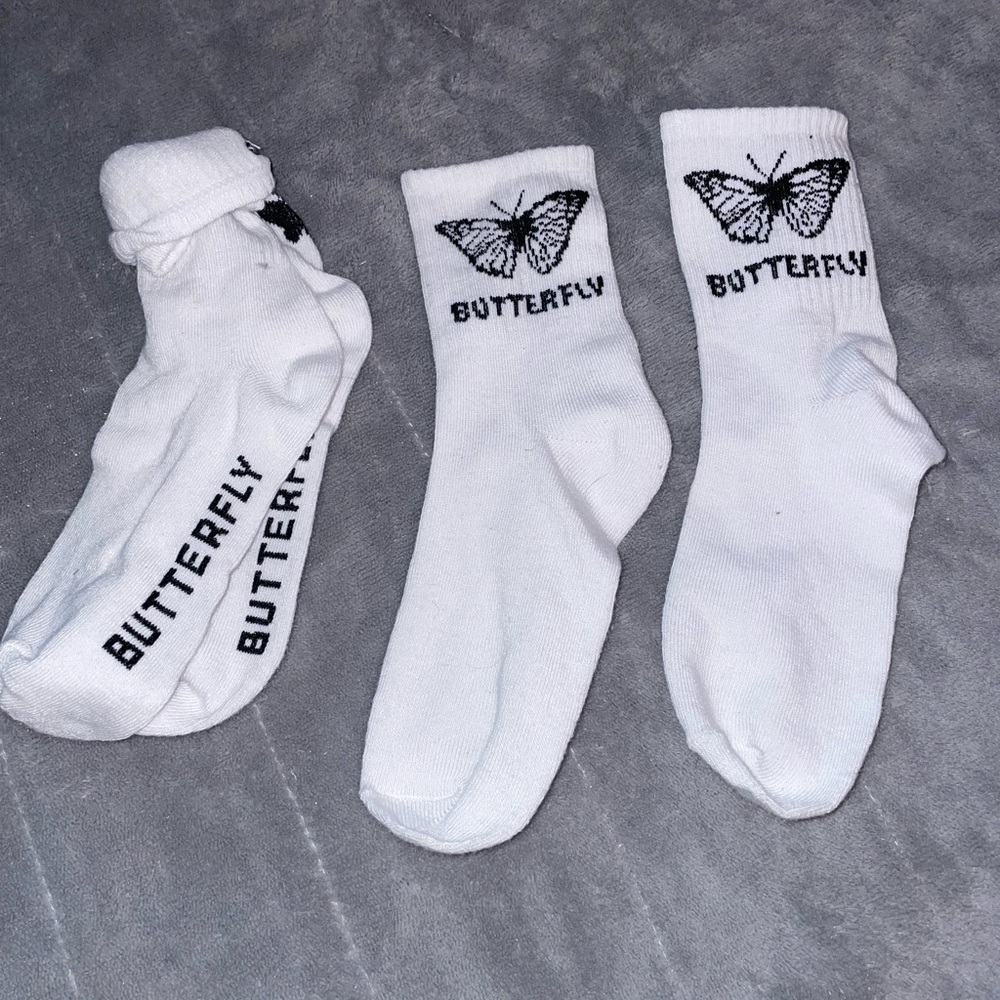 Never worn SHEIN socks fit on the smaller side